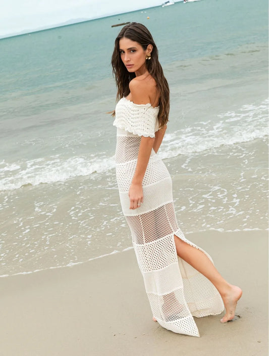 Vestido Cloude Leonora Cru