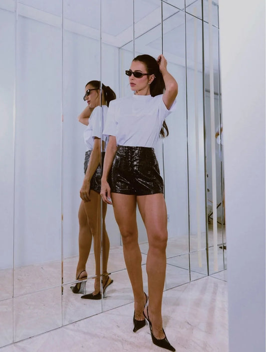Conjunto Cloude Naiara Amelia Preto