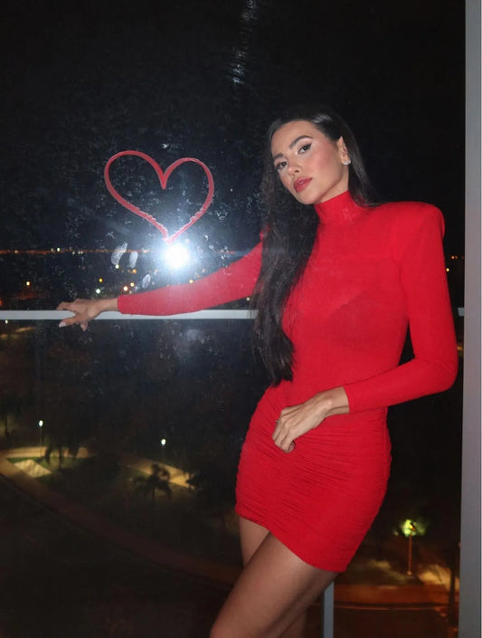 Conjunto Cloude Celina Vermelho