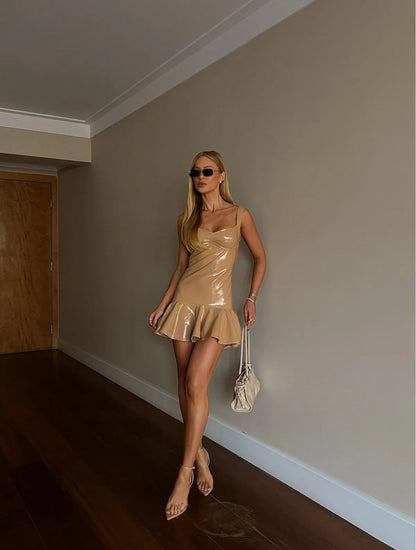 Vestido Cloude Mary Nude