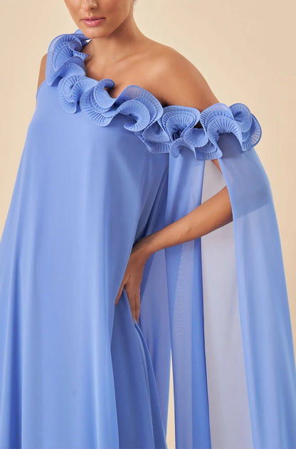 Vestido Dpsco Mariza Azul Serenity