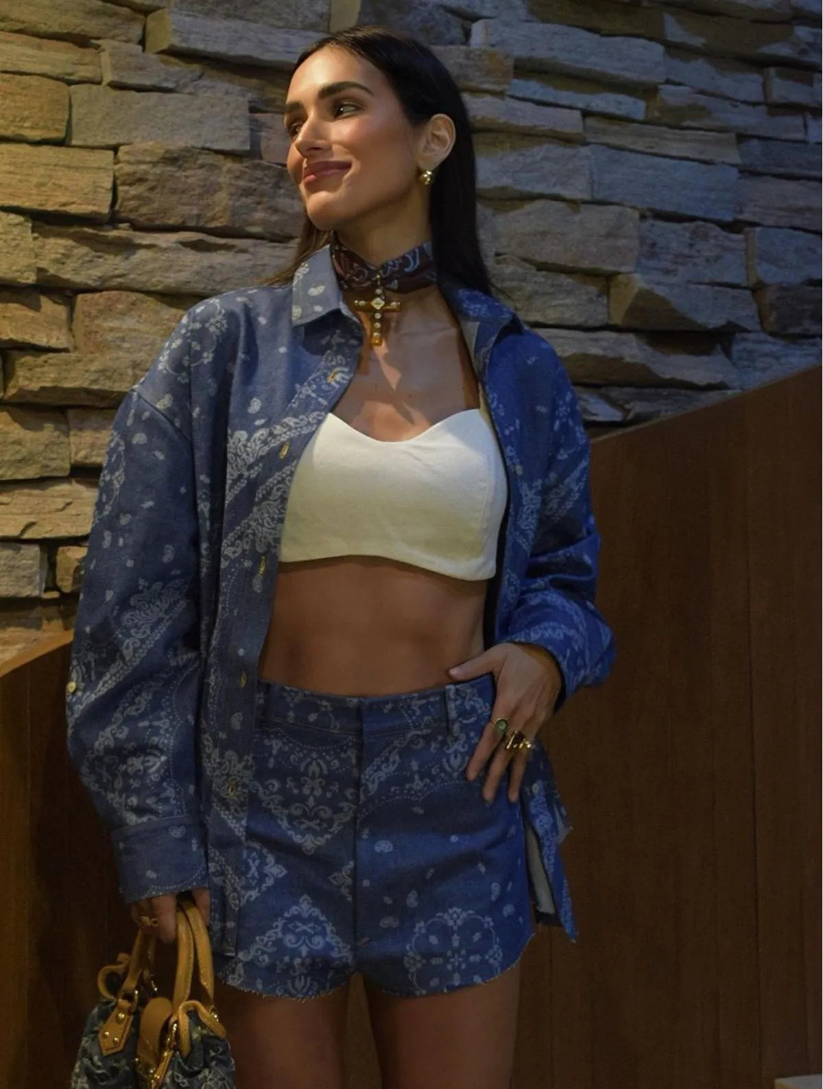 Conjunto Cloude Julie Jeans