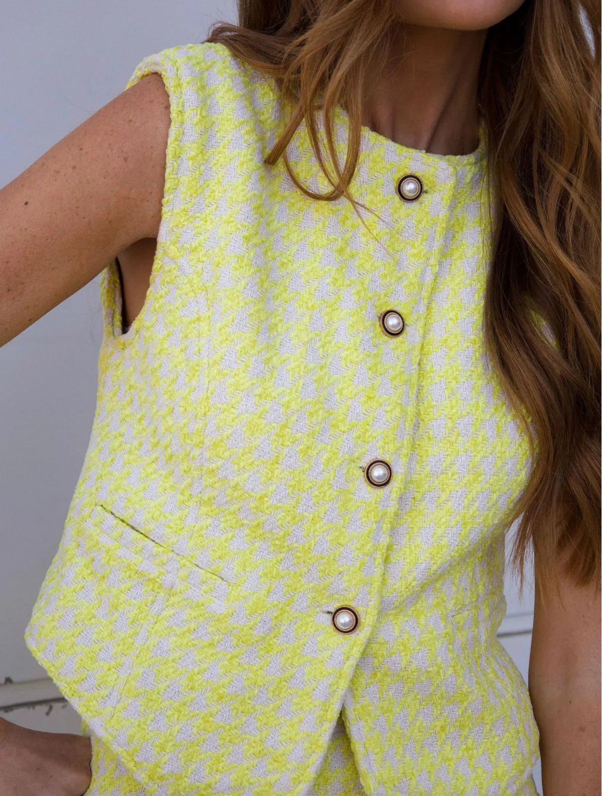 Conjunto Cloude Maite Amarelo