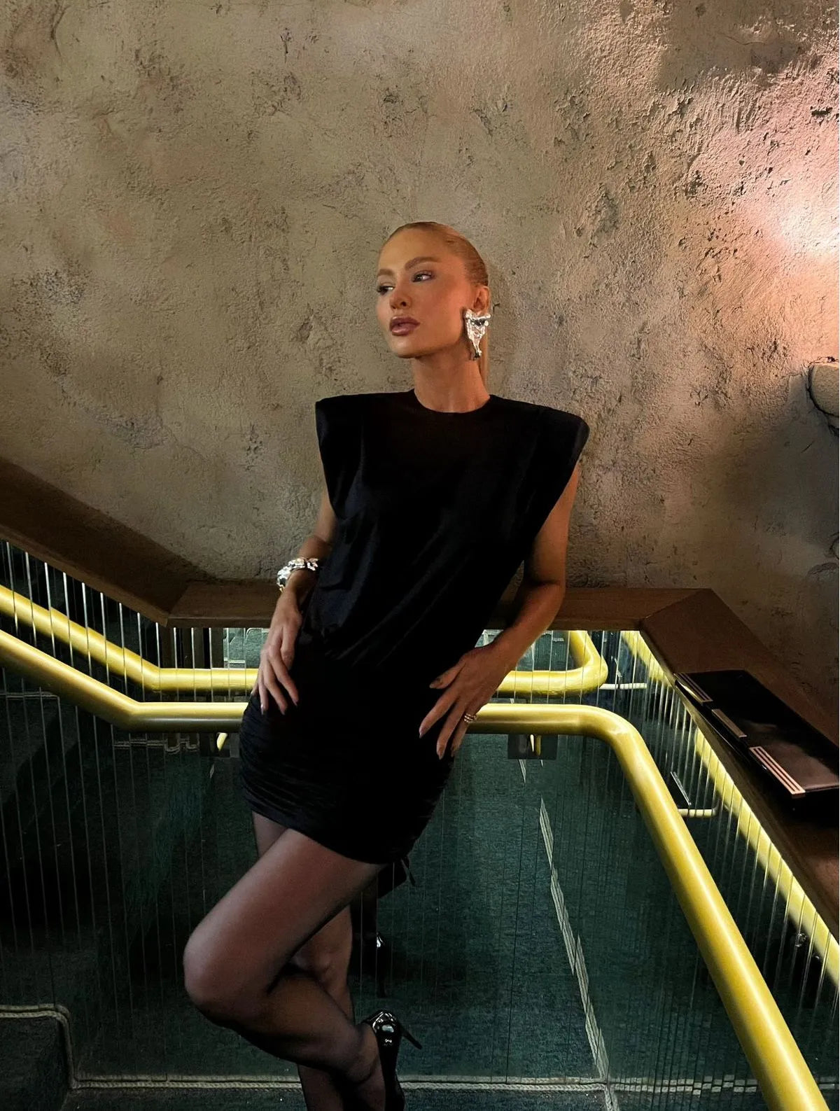 Vestido Cloude Gabriele Preto