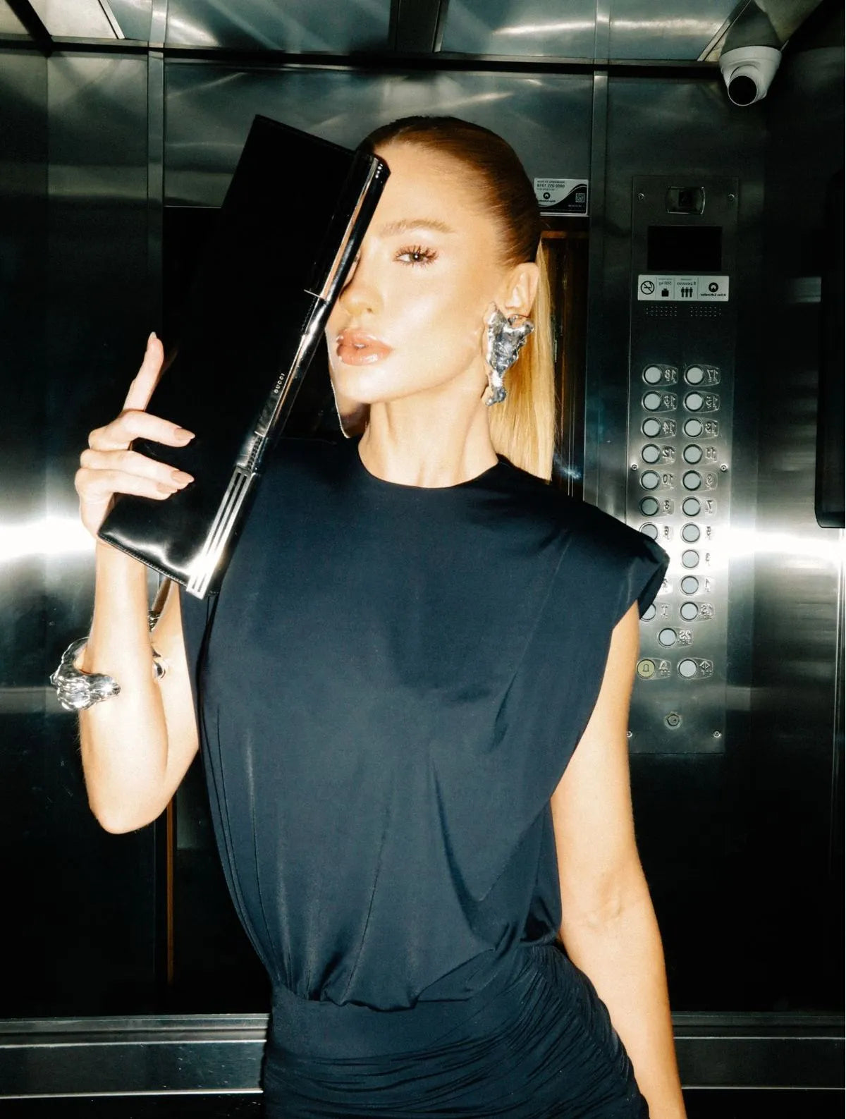 Vestido Cloude Gabriele Preto