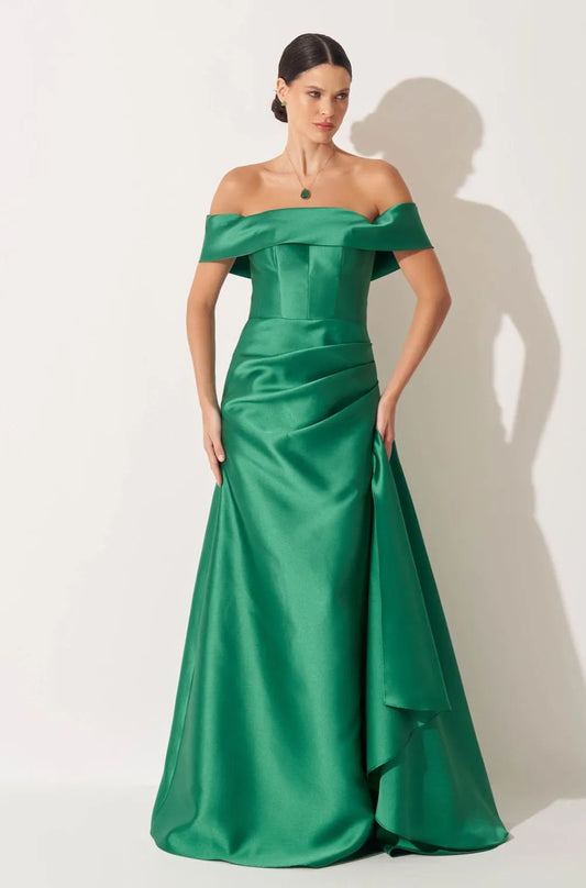VESTIDO DPSCO LONGO GIULIA ESMERALDA