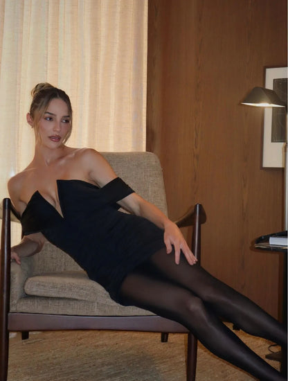 VESTIDO CLOUDE SUELEN PRETO