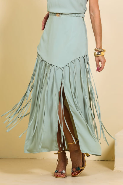 Vestido Anamês Larissa Verde