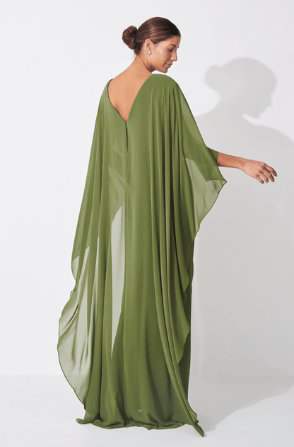 Vestido Dpsco Silvana Verde Oliva
