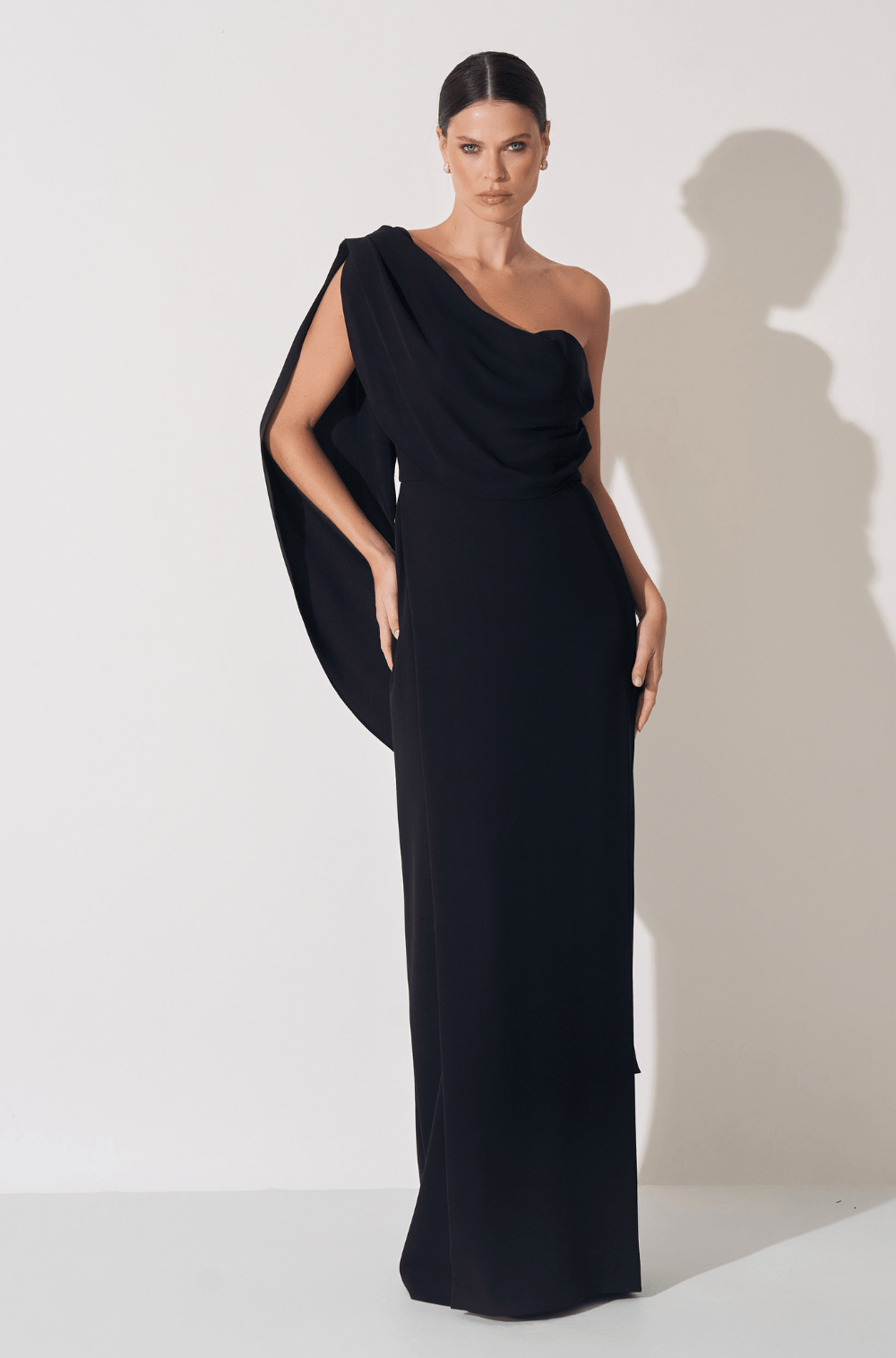 VESTIDO DPSCO LONGO MARTA PRETO