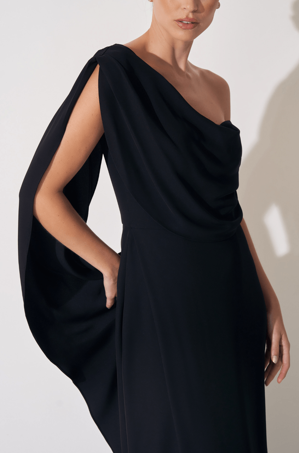 VESTIDO DPSCO LONGO MARTA PRETO