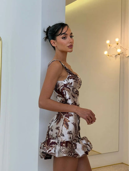 VESTIDO CLOUDE SIBELE VINHO