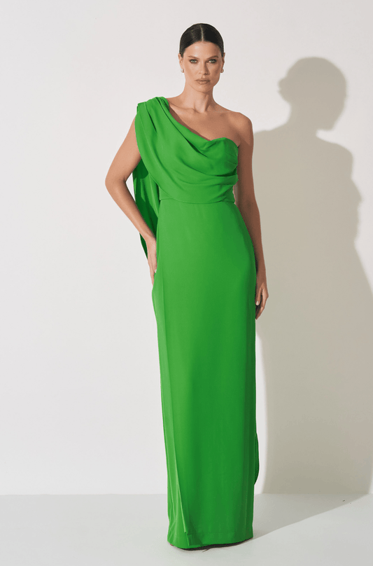 VESTIDO DPSCO LONGO MARTA VERDE