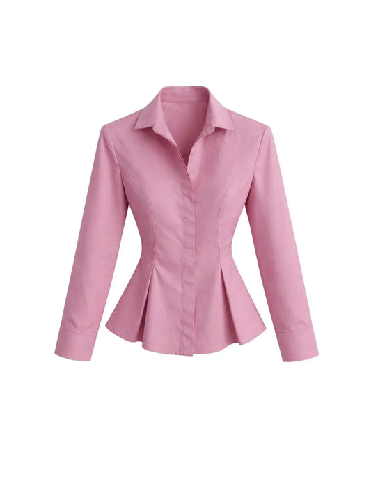CAMISA CLOUDE CORA ROSA