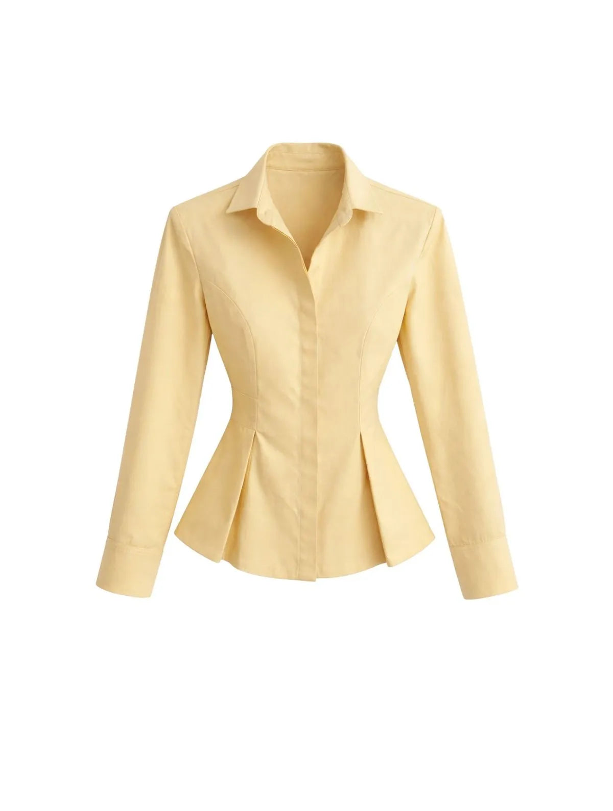 CAMISA CLOUDE CORA AMARELO