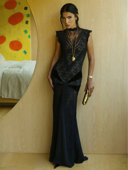 VESTIDO CLOUDE LIVIA PRETO