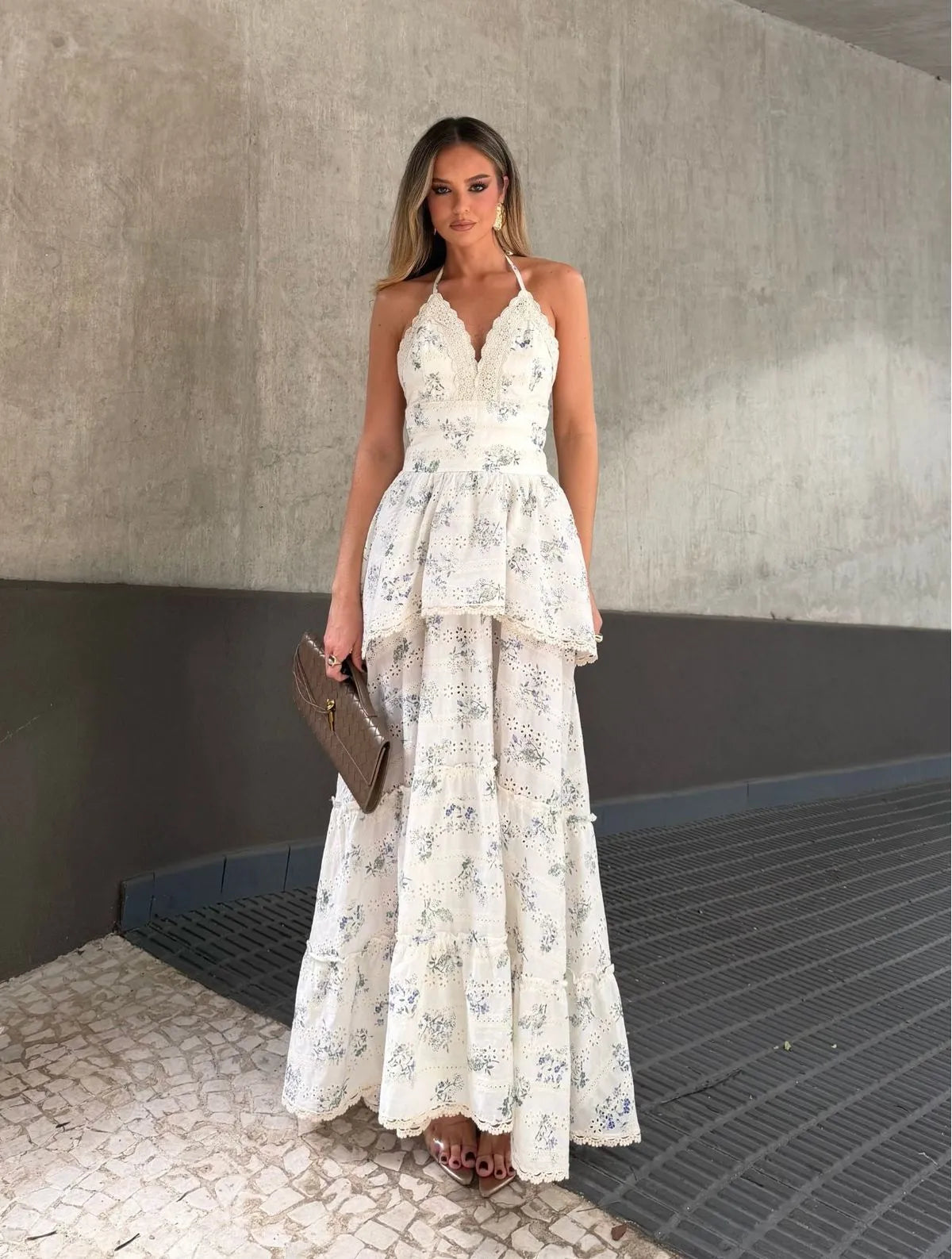 VESTIDO CLOUDE RENATA ESTAMPADO