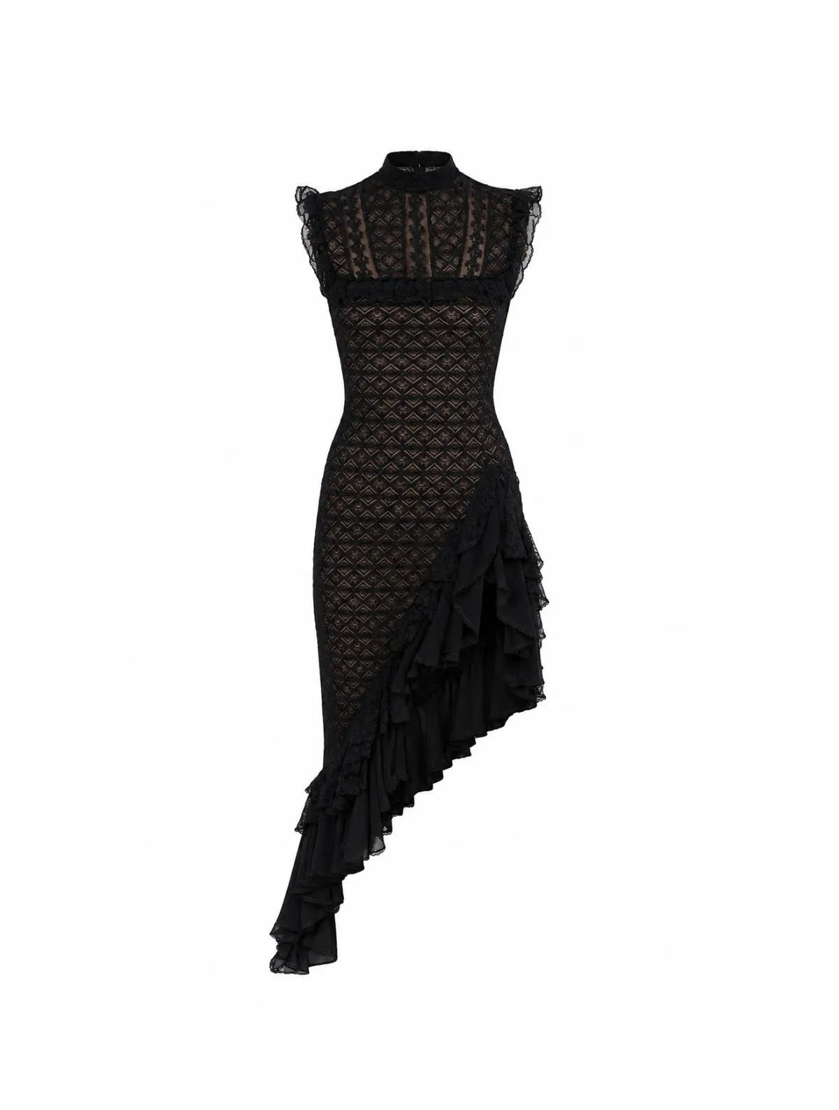 VESTIDO CLOUDE BETANIA PRETO