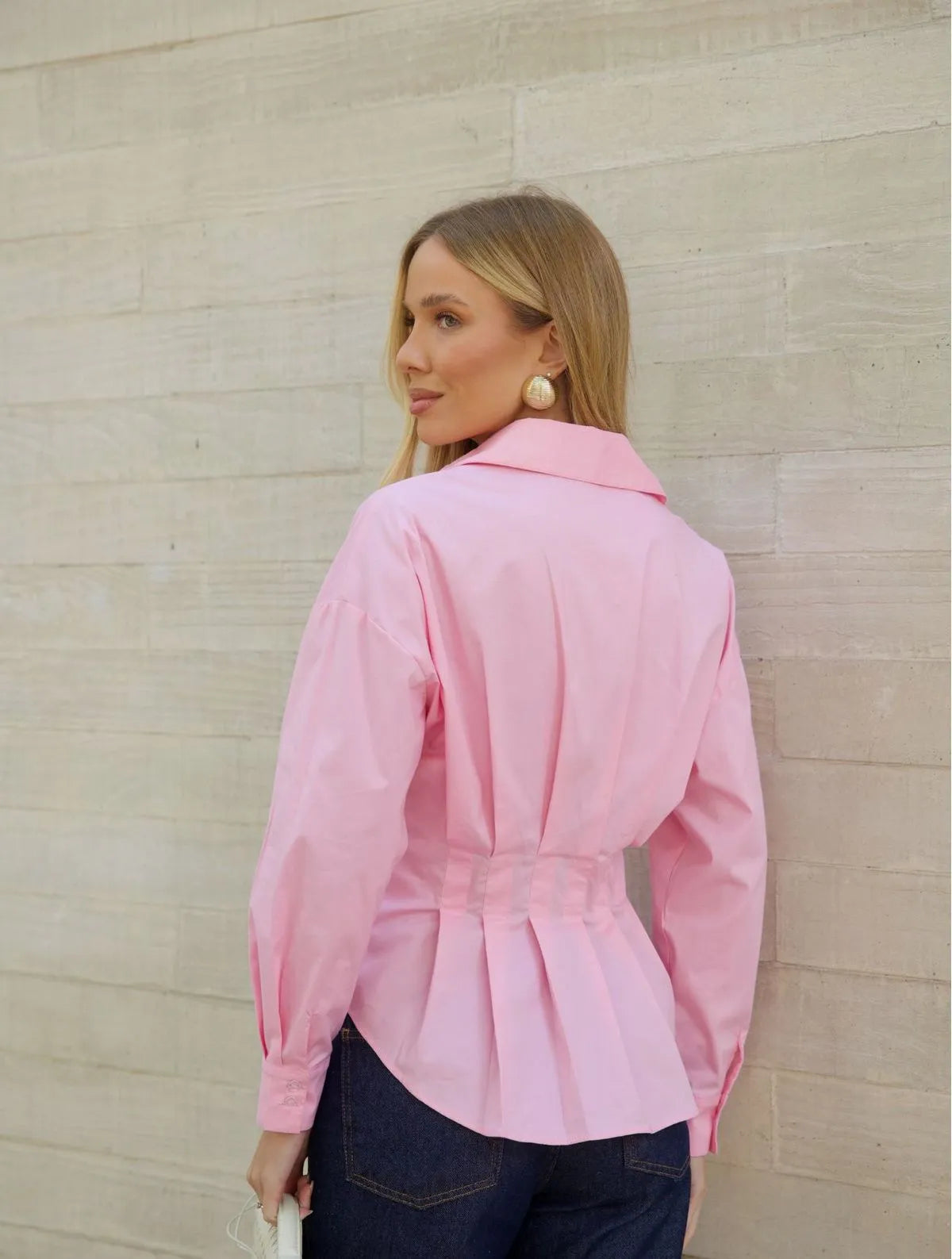 CAMISA CLOUDE HELENA ROSA