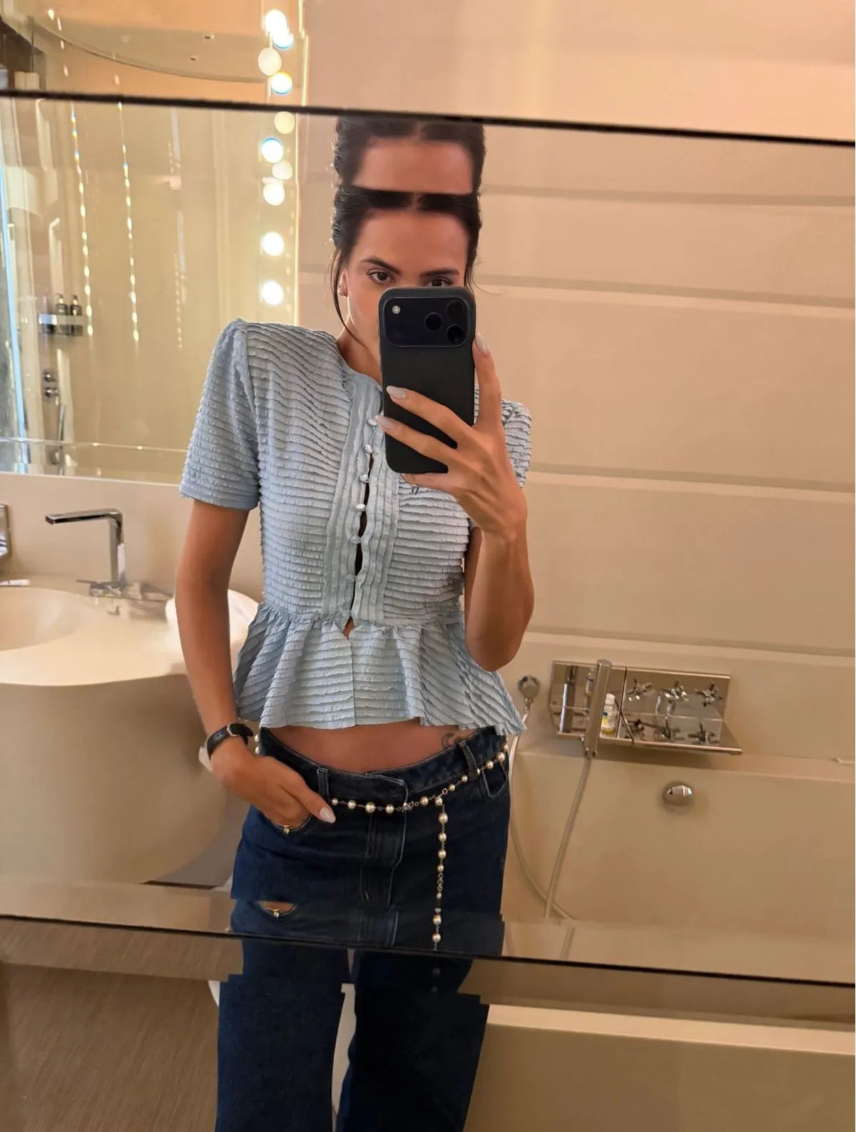 BLUSA GRAZI AZUL
