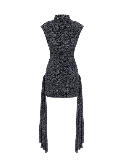 VESTIDO OLGA POA PRETO