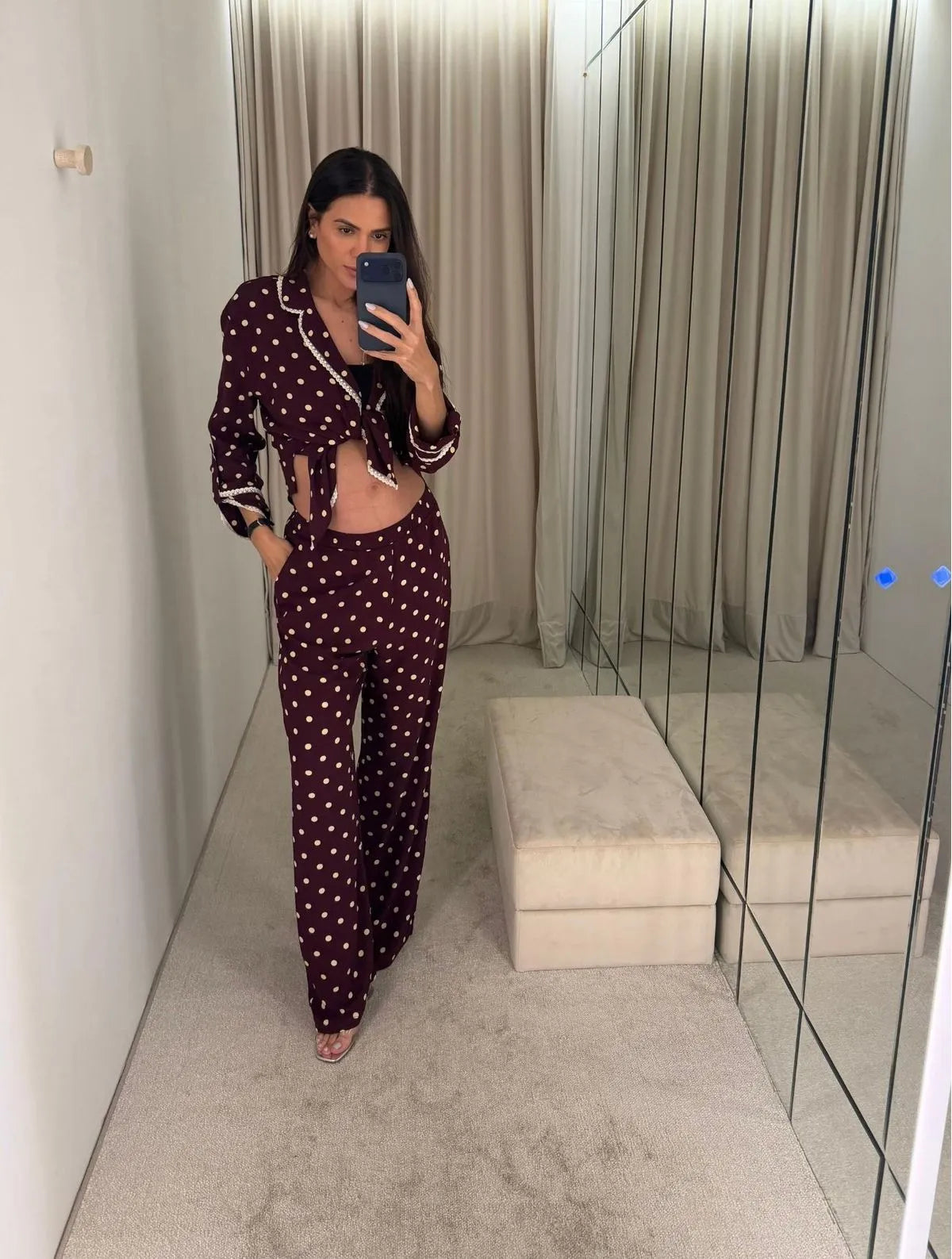 CONJUNTO NOEMIA POA VINHO