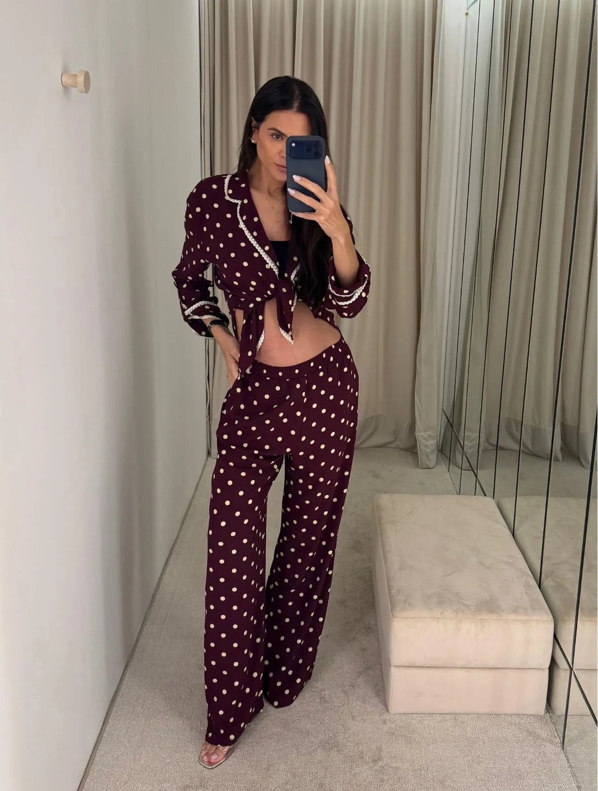 CONJUNTO NOEMIA POA VINHO