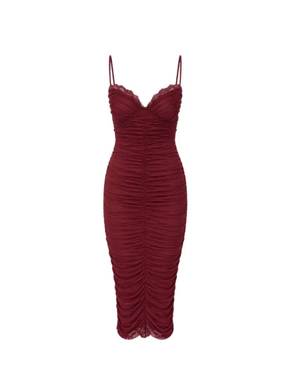 VESTIDO CLOUDE DEYSE BORDO