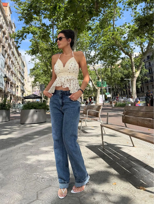 CROPPED MELISSA CREME