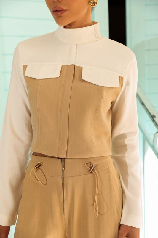 Conjunto Lily Belle Bete Bege