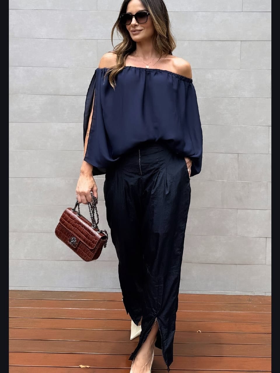 BLUSA RAIZZ MARINHO SAPHIRE