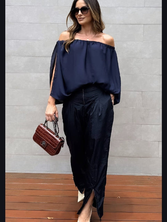 BLUSA RAIZZ MARINHO SAPHIRE