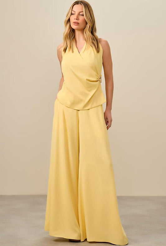 CONJUNTO LULEG FLUIDO DET METAL AMARELO