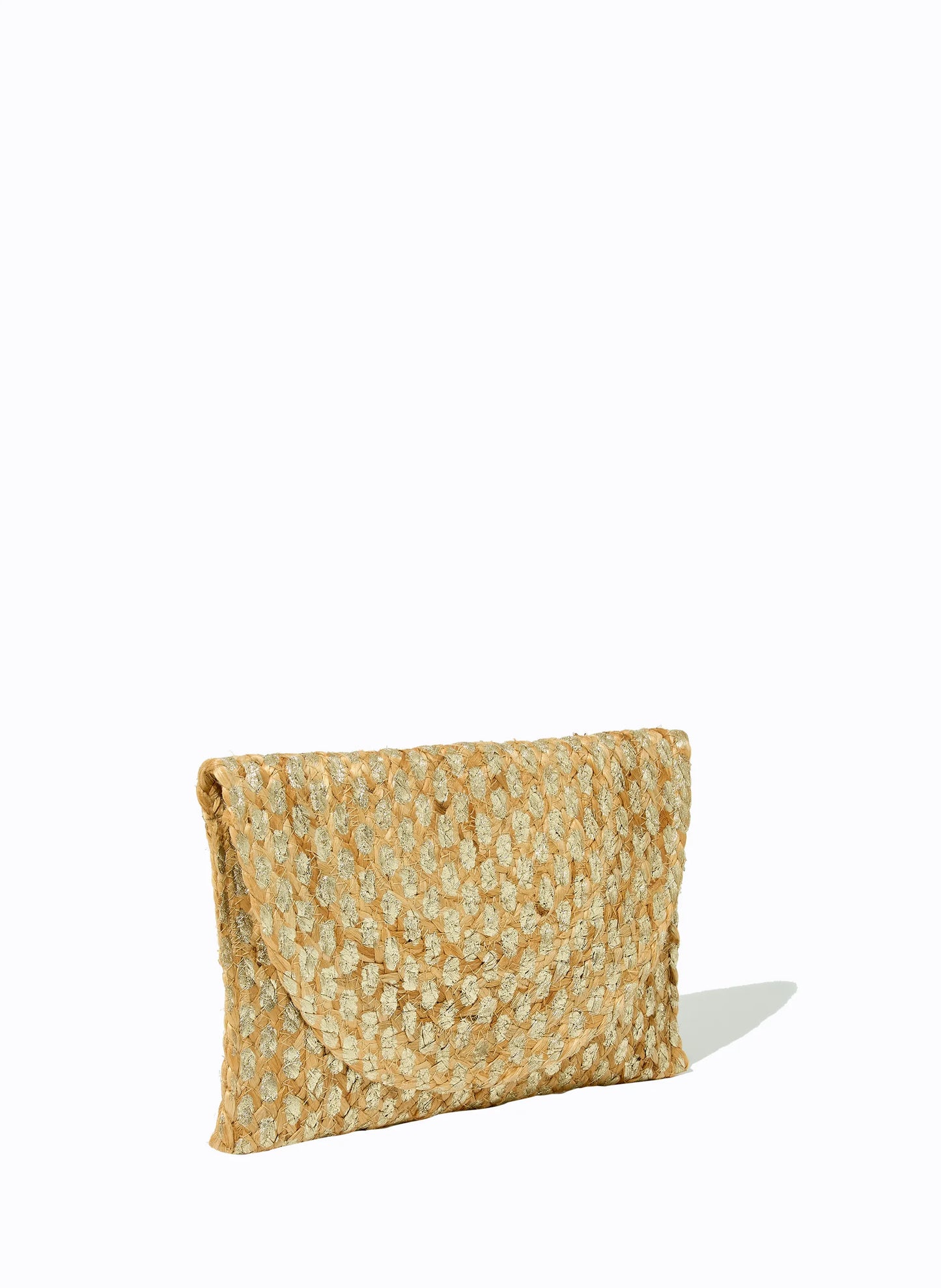 CLUTCH LELIS BLANC LIANA GOLD