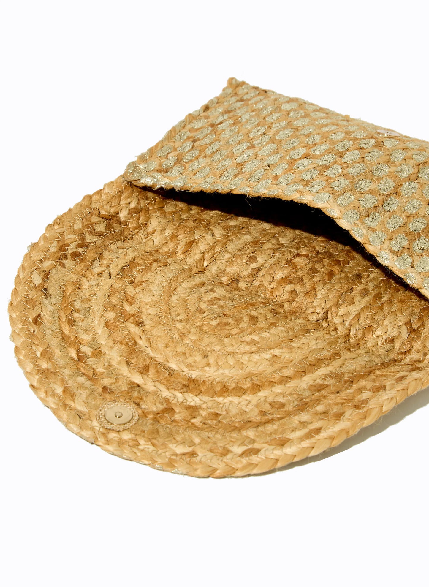 CLUTCH LELIS BLANC LIANA GOLD