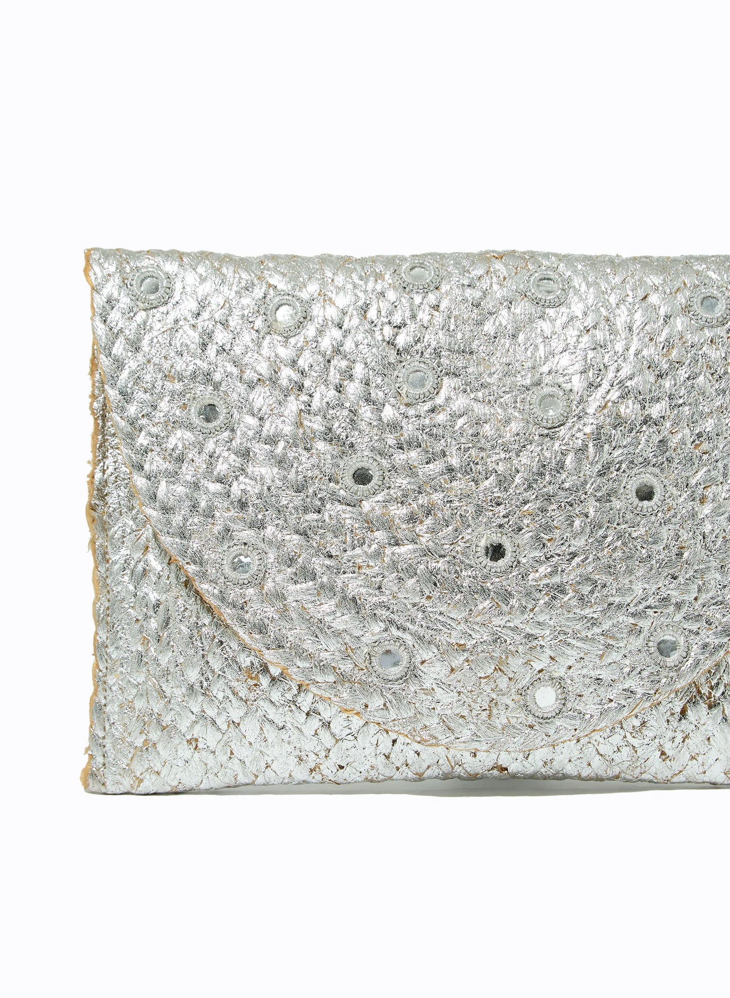 CLUTCH LELIS BLANC LIANNA MIRROR SILVER
