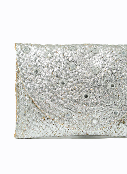 CLUTCH LELIS BLANC LIANNA MIRROR SILVER