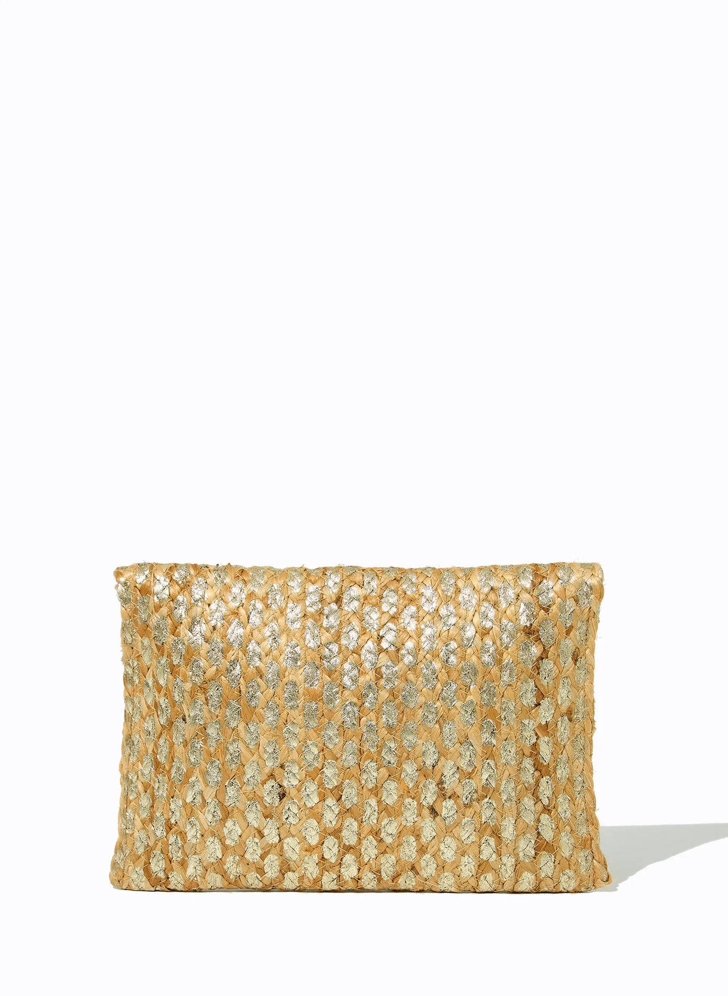 CLUTCH LELIS BLANC LIANA GOLD