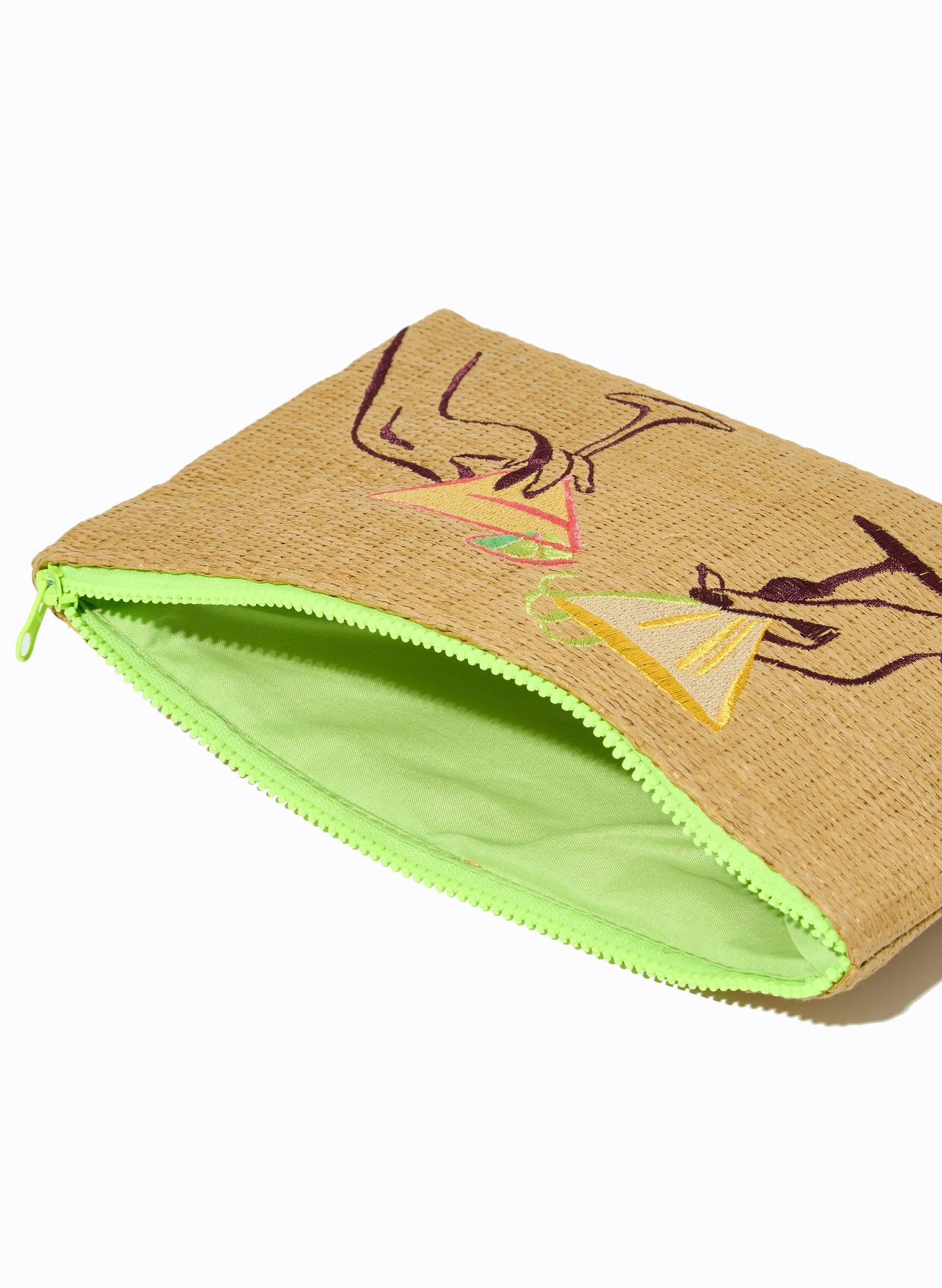 CLUTCH LELIS BLANC FER COCKTAIL BEGE