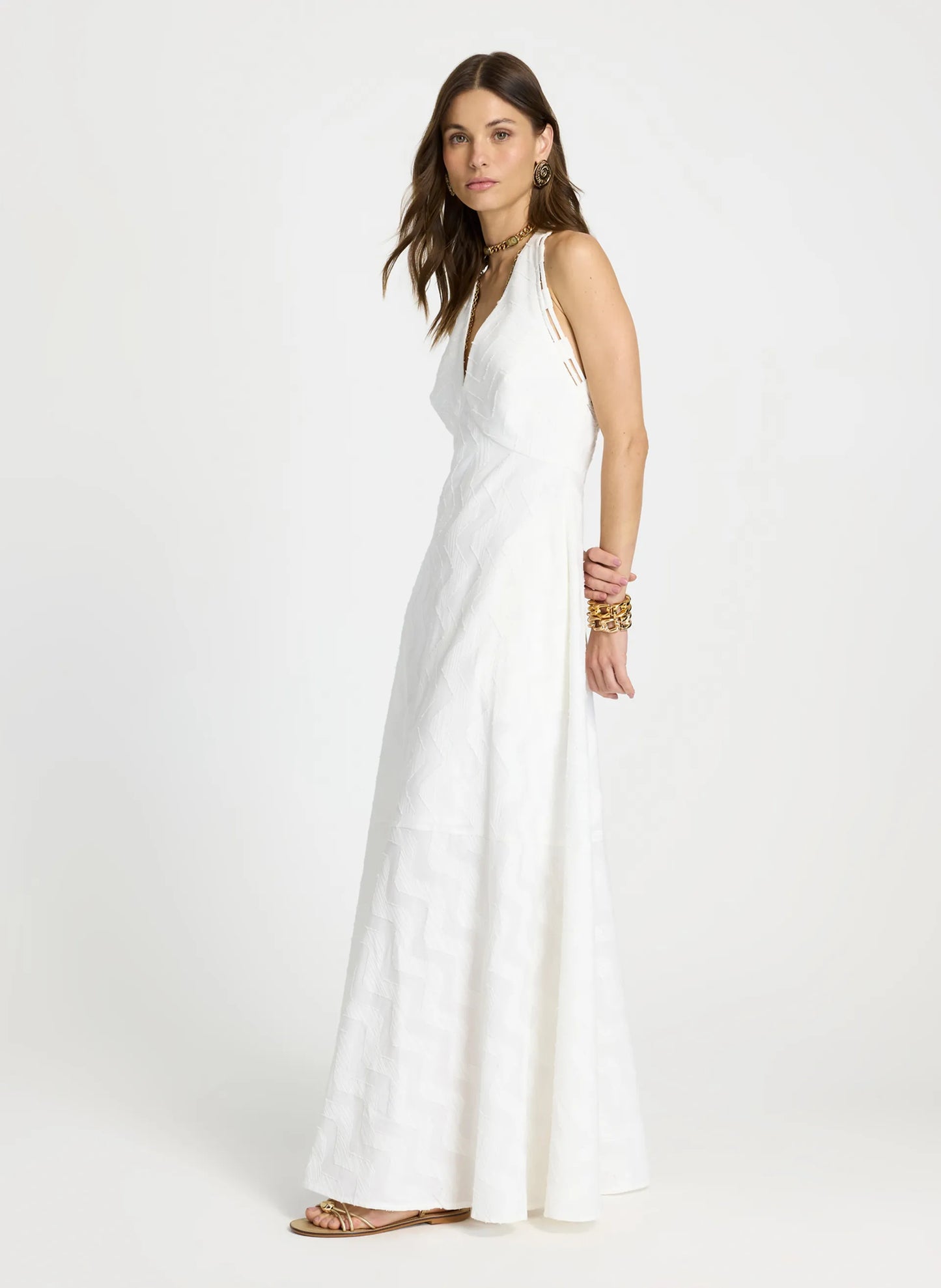 VESTIDO LE LIS BLANC OFF WHITE ALICIA
