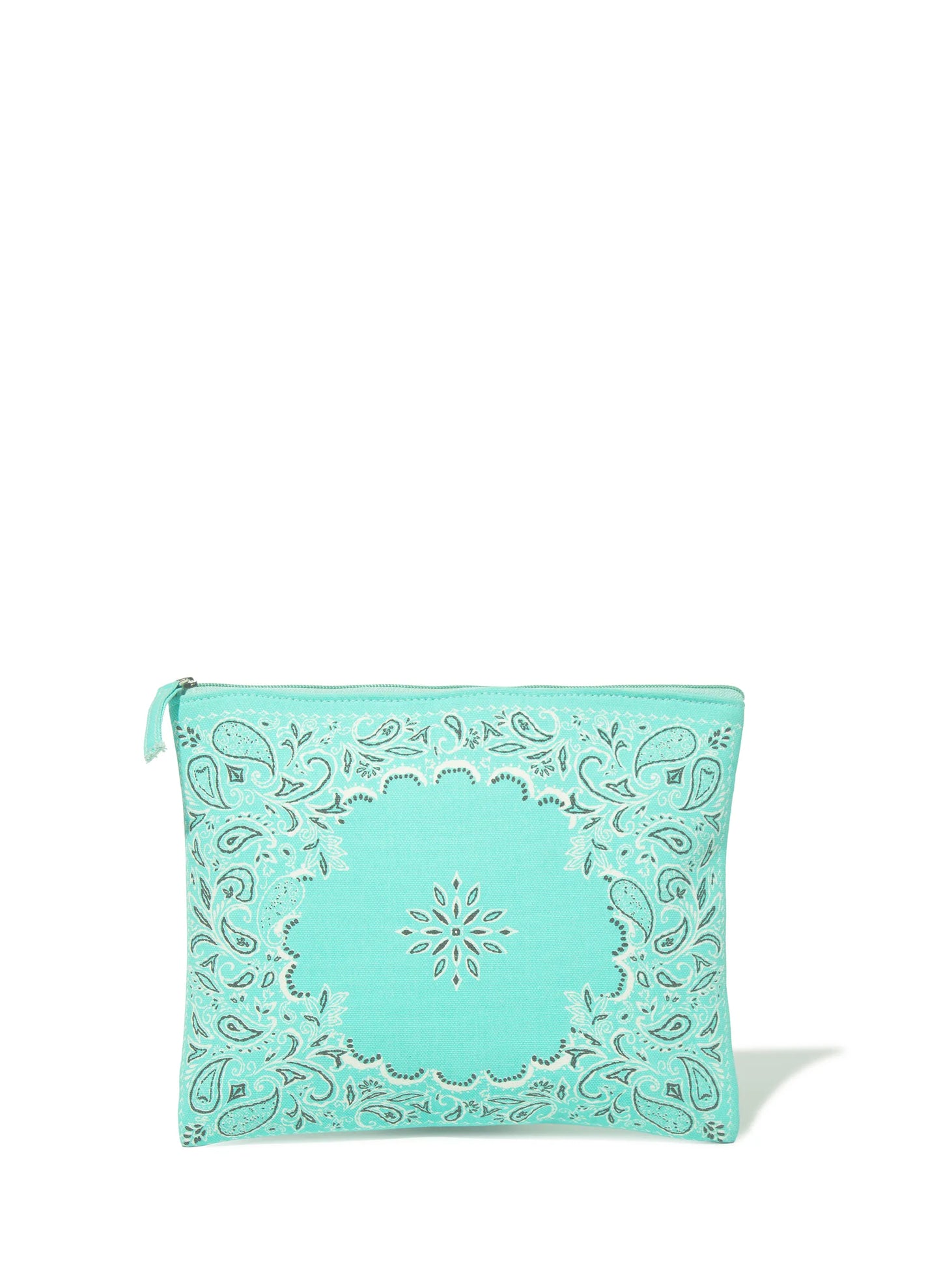 NECESSAIRE LELIS BLANC BANDANA TURQUESA
