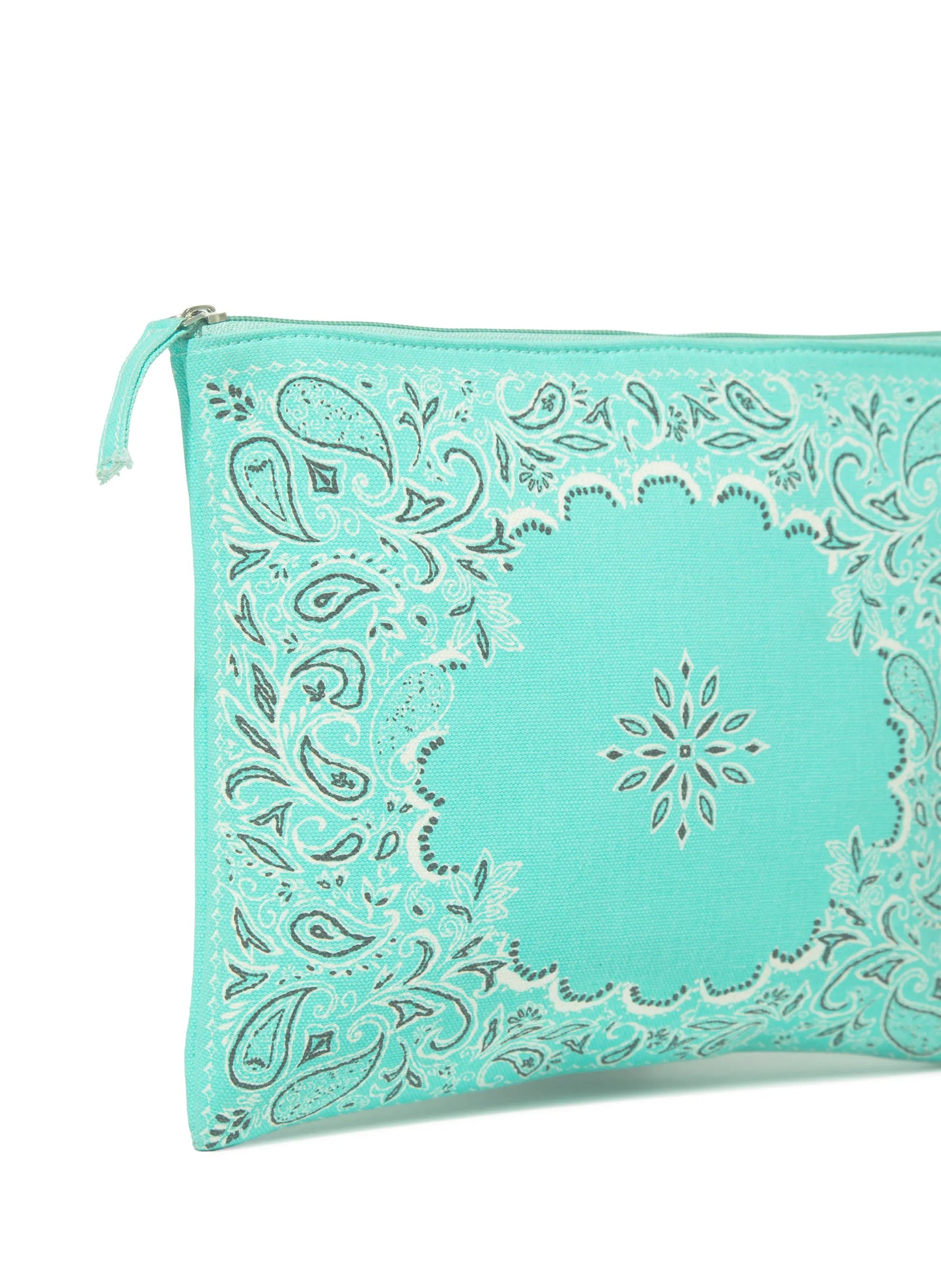 NECESSAIRE LELIS BLANC BANDANA TURQUESA