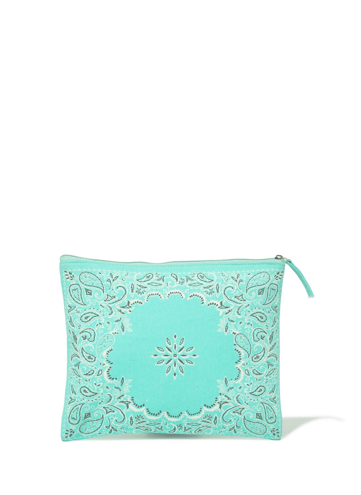 NECESSAIRE LELIS BLANC BANDANA TURQUESA