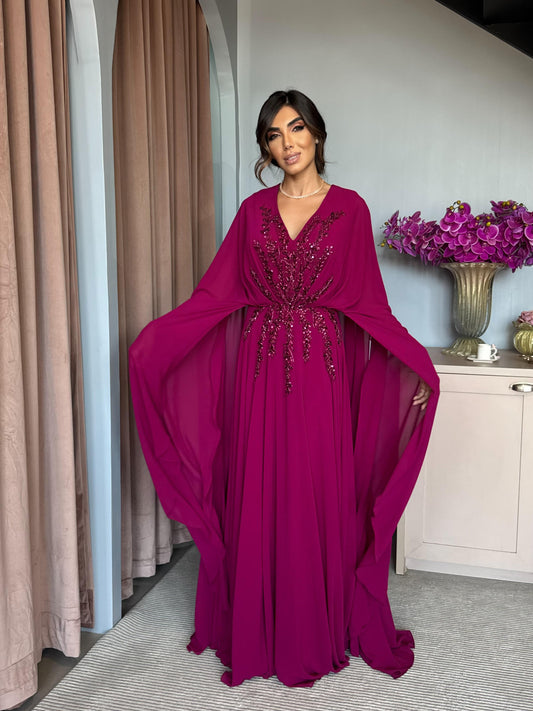 Vestido Dpsco Grace Kelly Marsala