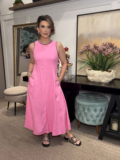 VESTIDO ANAMÊS LETICIA ROSA