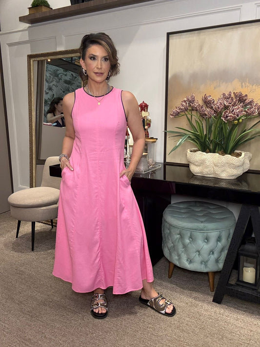VESTIDO ANAMÊS LETICIA ROSA
