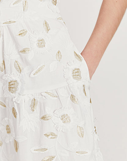 VESTIDO AMISSIMA MIDI EDUARDA BRANCO