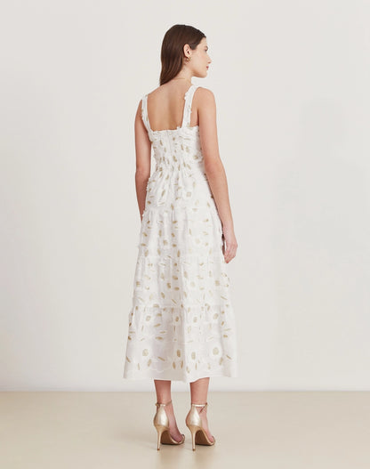 VESTIDO AMISSIMA MIDI EDUARDA BRANCO