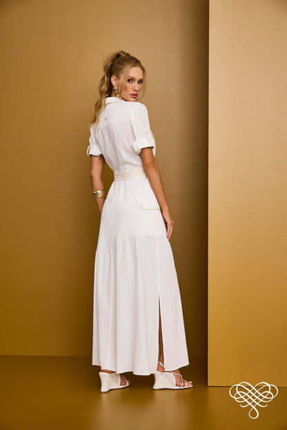 VESTIDO ARTSY NATALIA OFF WHITE