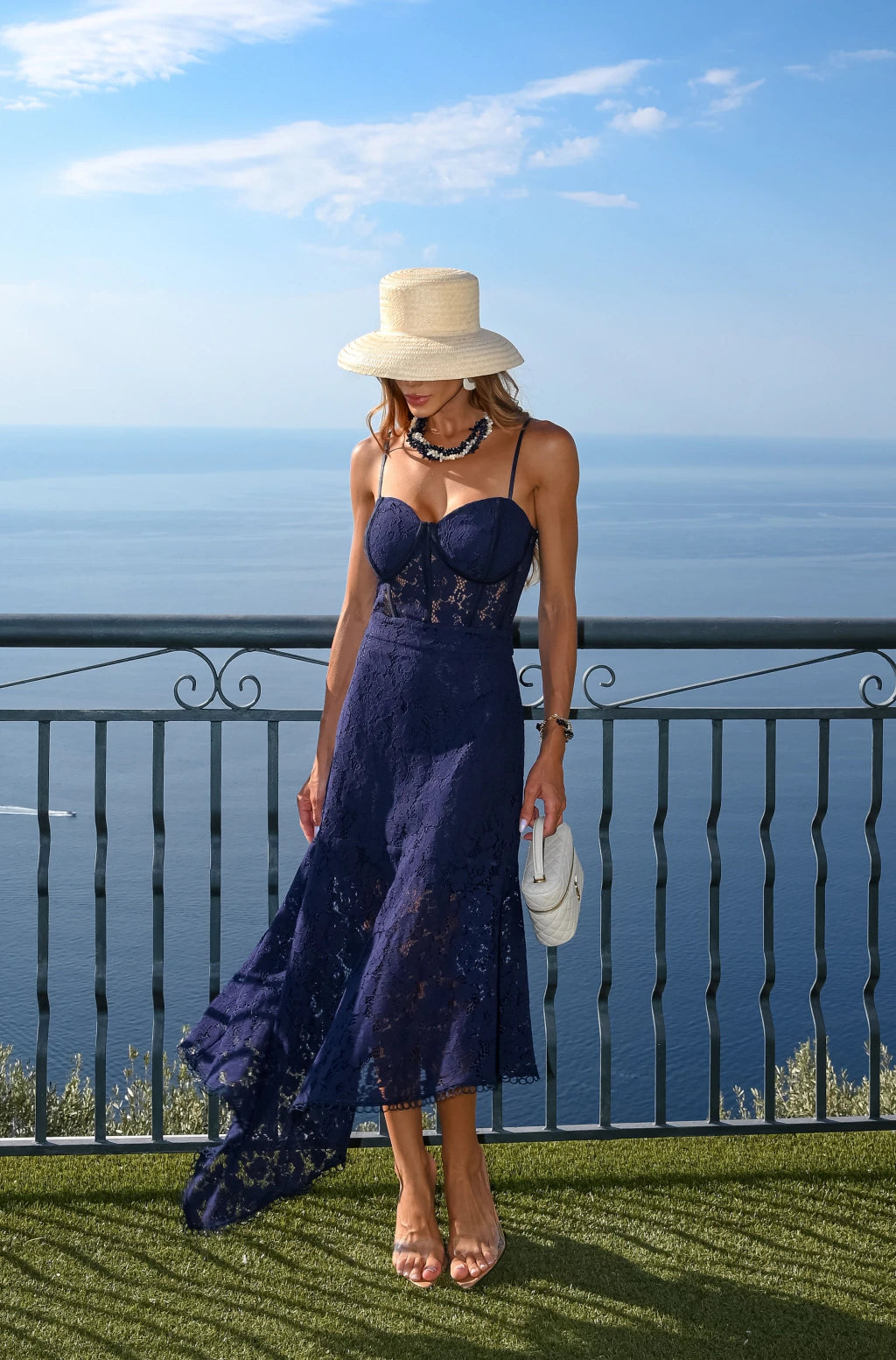 VESTIDO DESNUDE MIDI CHIARA RENDA